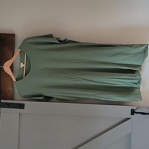 J Crew Tee Shirt Dress, Army Green